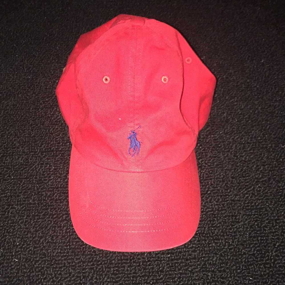 polo hat with leather strap